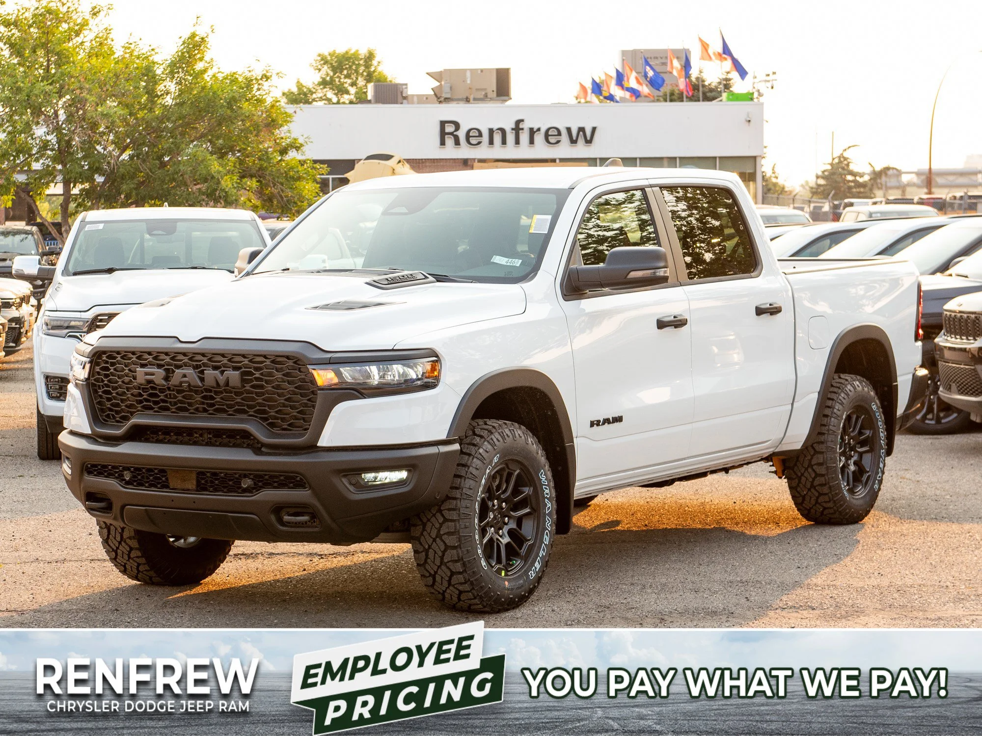 New 2026 White RAM Rebel* image 1
