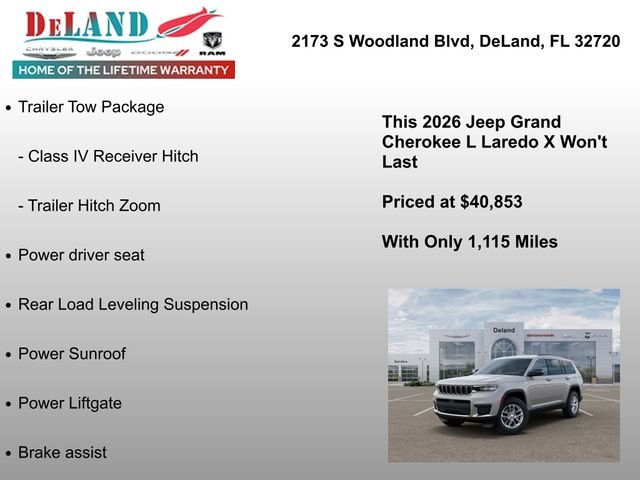 New 2026 Silver Zynith Exterior Paint Jeep Laredo image 18