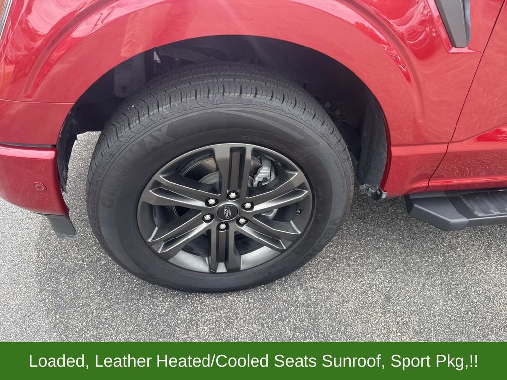 Used 2021 Red Ford Lariat image 10