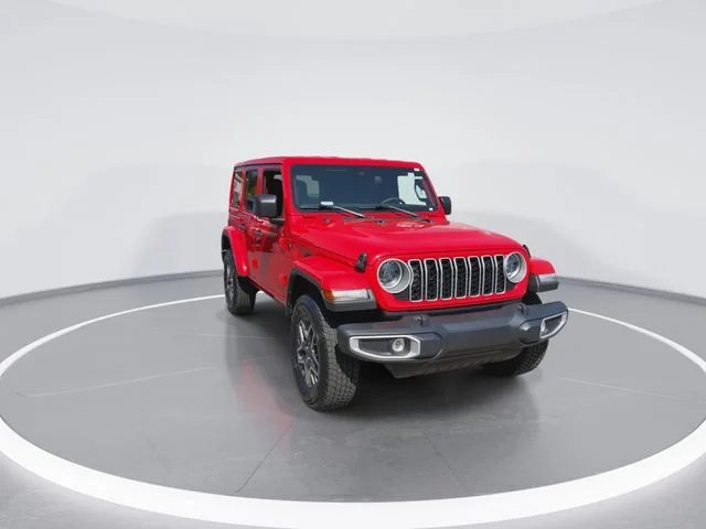 Used 2025 Red Jeep Sahara image 3