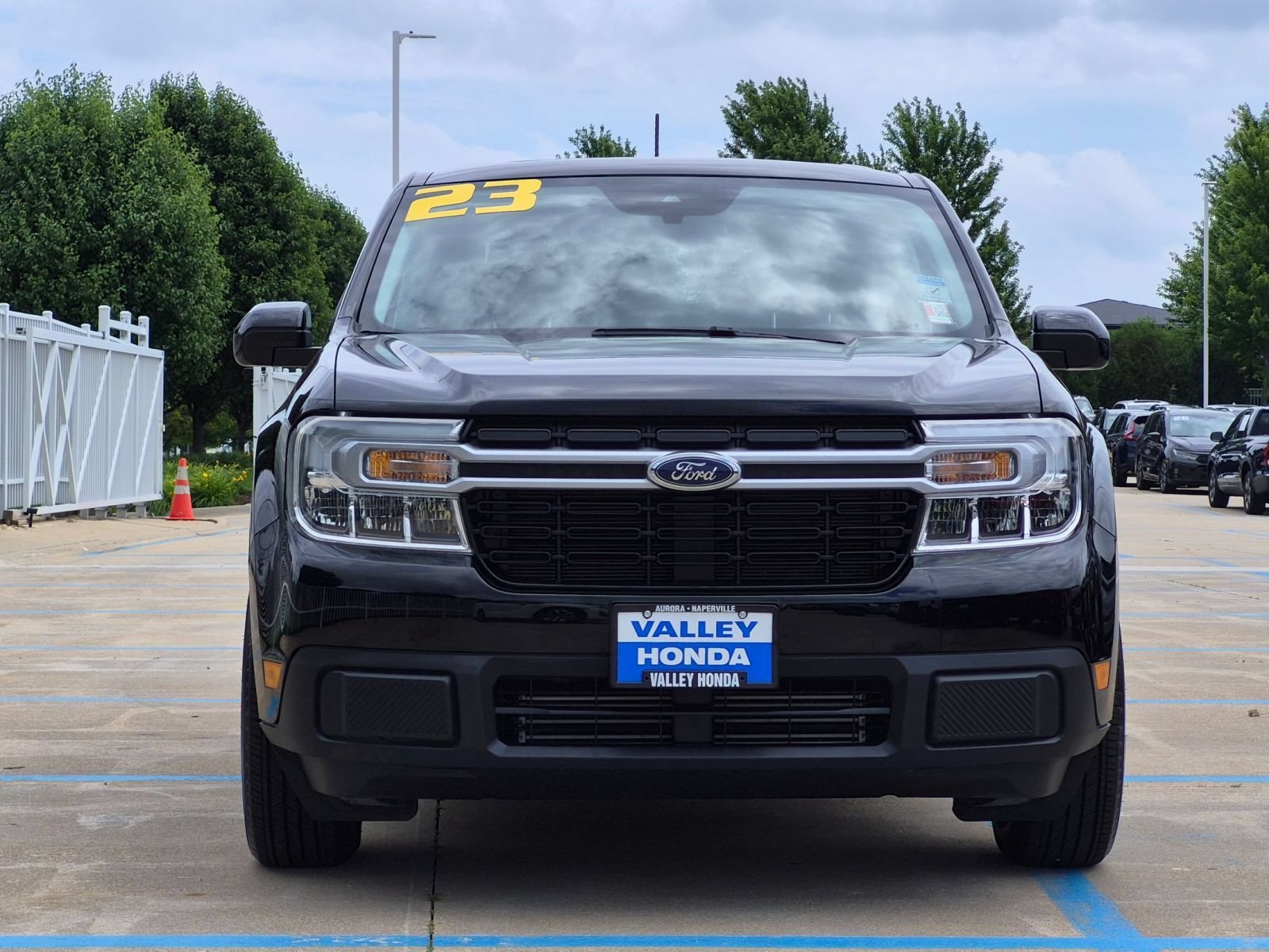 Used 2023 Shadow Black Ford LARIAT image 3