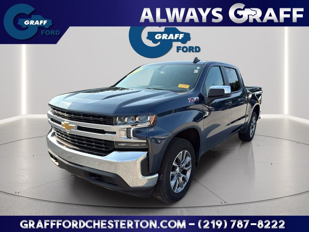 Used 2022 Blue Chevrolet LT image 1