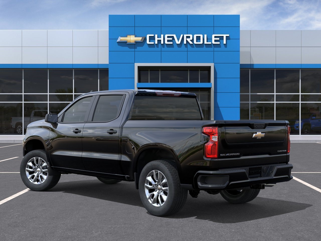 New 2026 Black Chevrolet Custom image 3