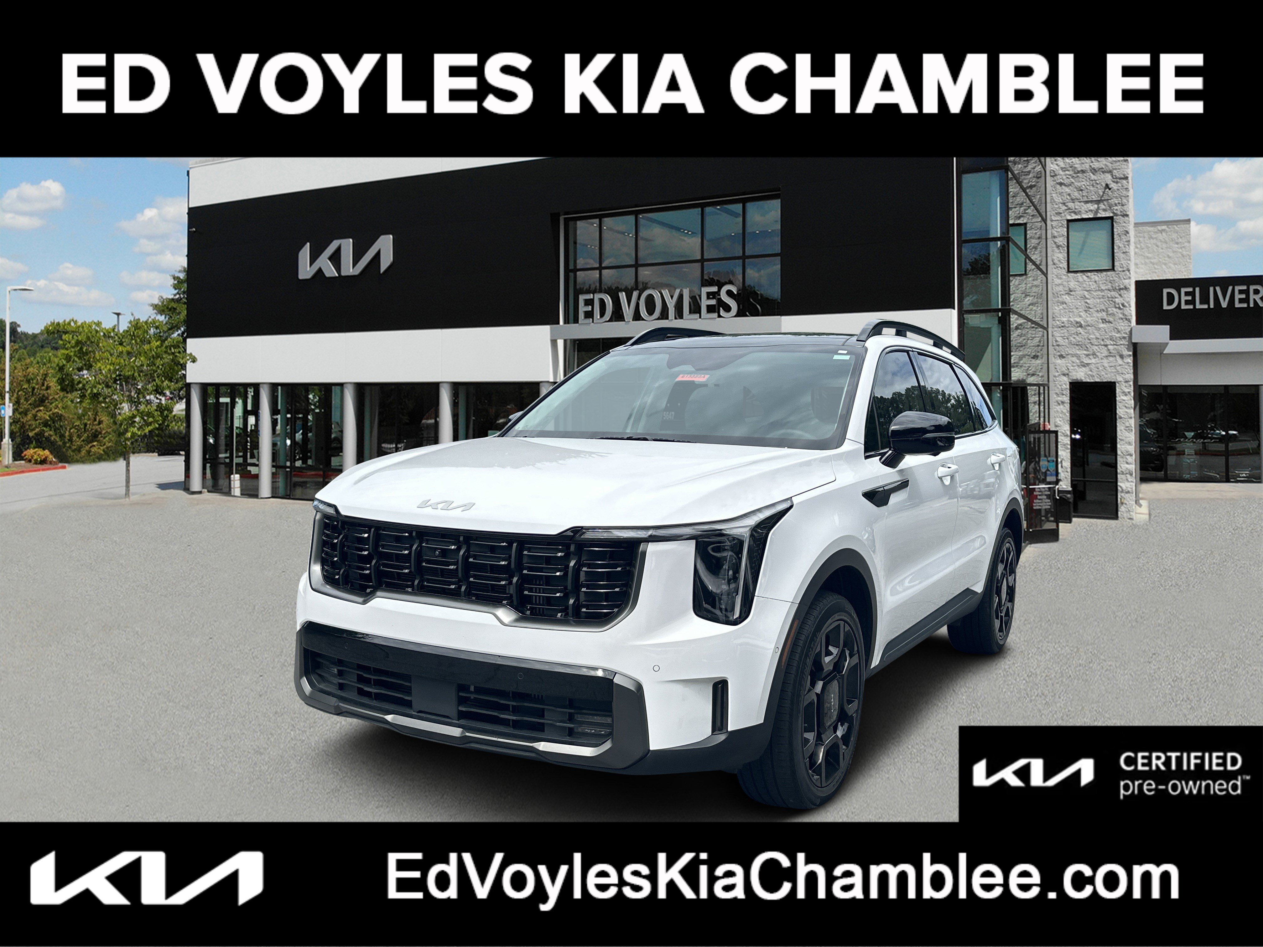Certified Used 2024 Glacial White Pearl Kia X-Line SX image 1