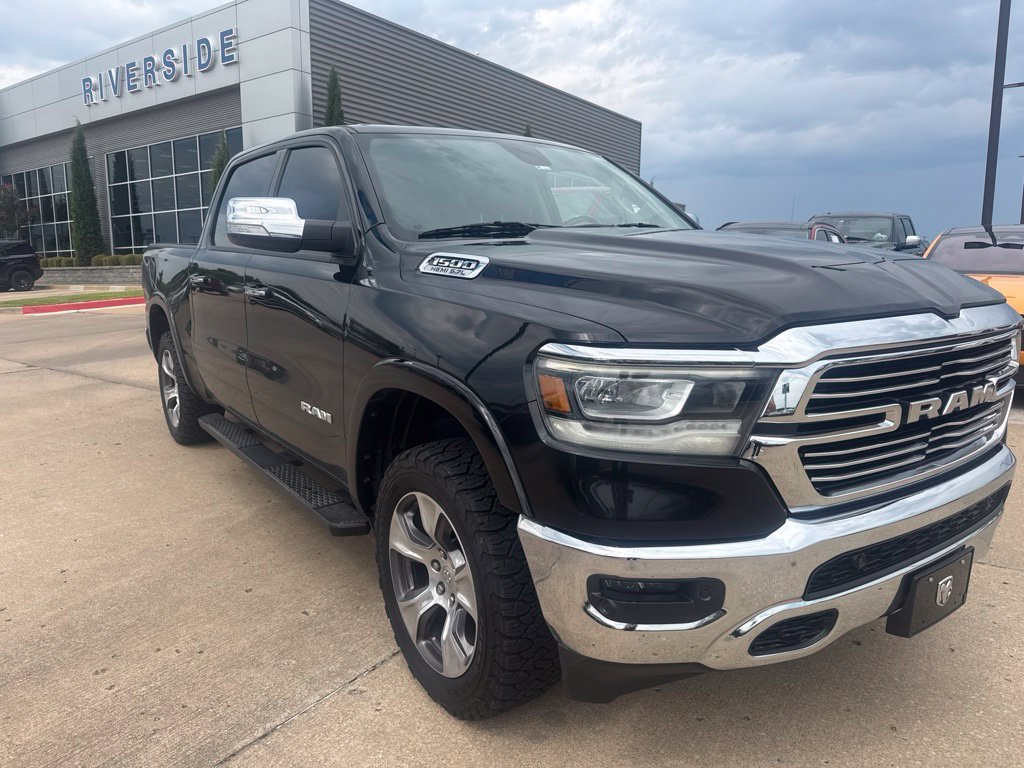 Used 2020 Diamond Black Ram Laramie image 1