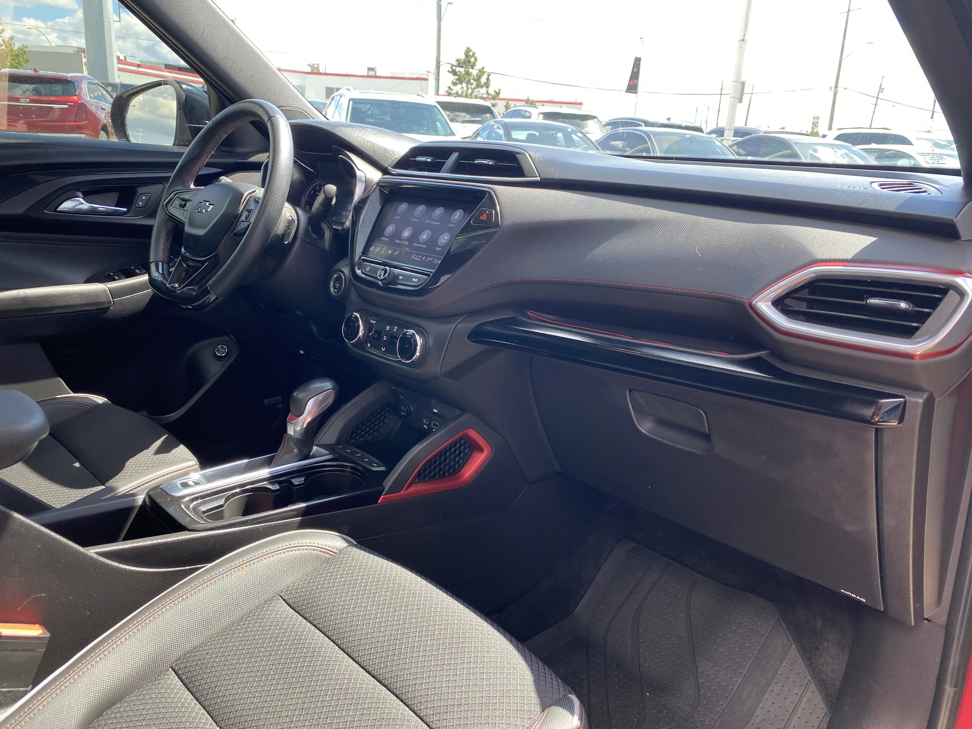 Used 2021 Red Chevrolet RS AWD * ADAPTIVE CRUISE * 18 ALLOYS * BLIND SPOT MONITORING * image 20