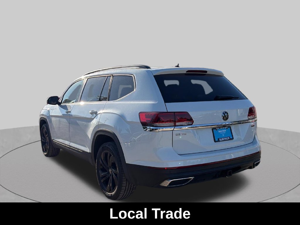 Used 2022 White Volkswagen 3.6L V6 SE w/Technology image 3