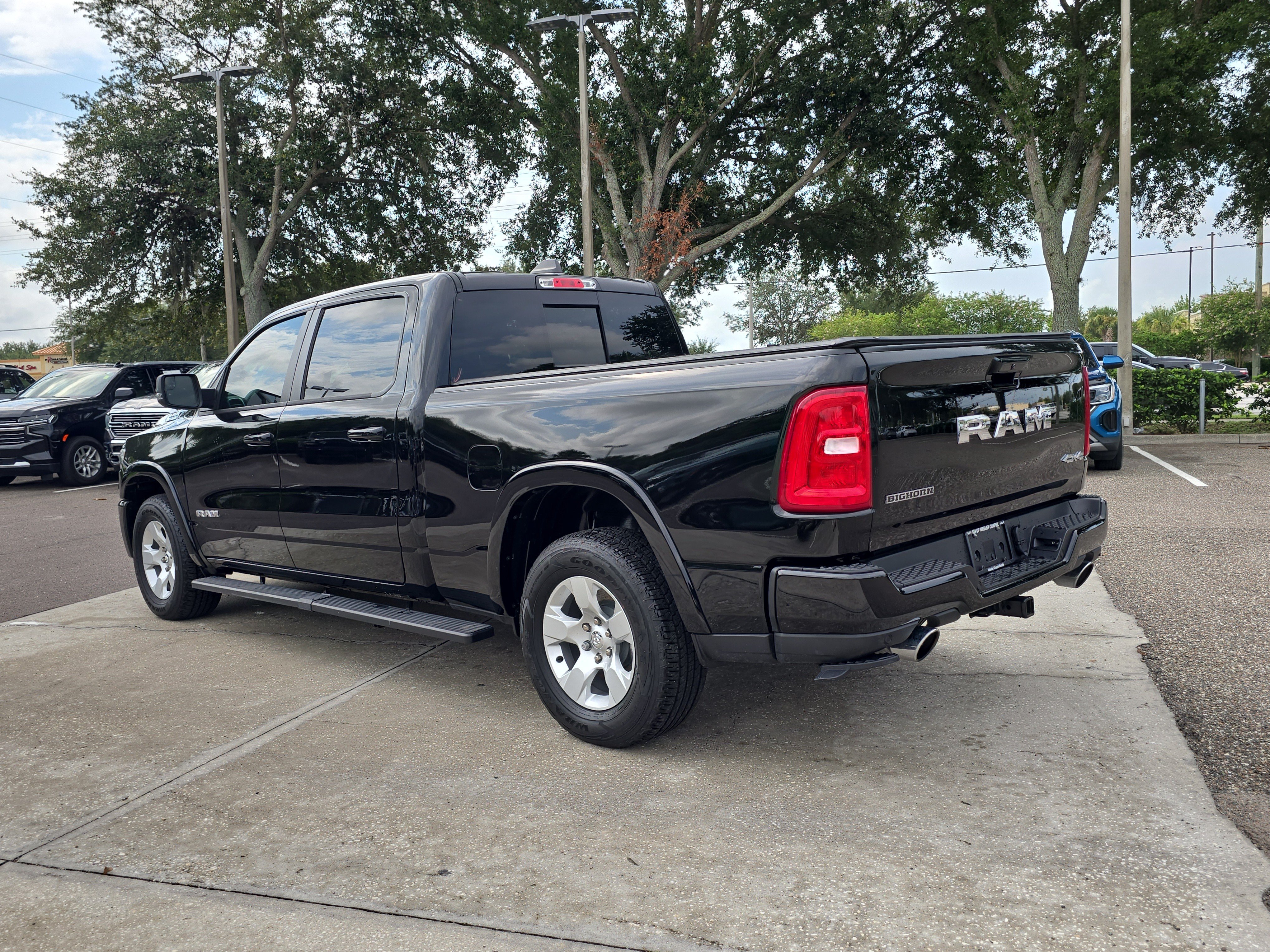 Used 2025 Diamond Black Crystal Pearlcoat Ram Big Horn image 6