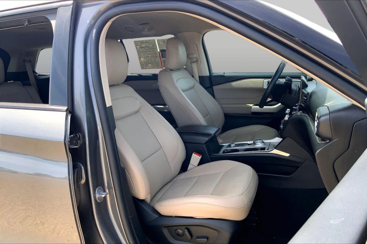 Used 2021 Carbonized Gray Metallic Ford Limited image 9