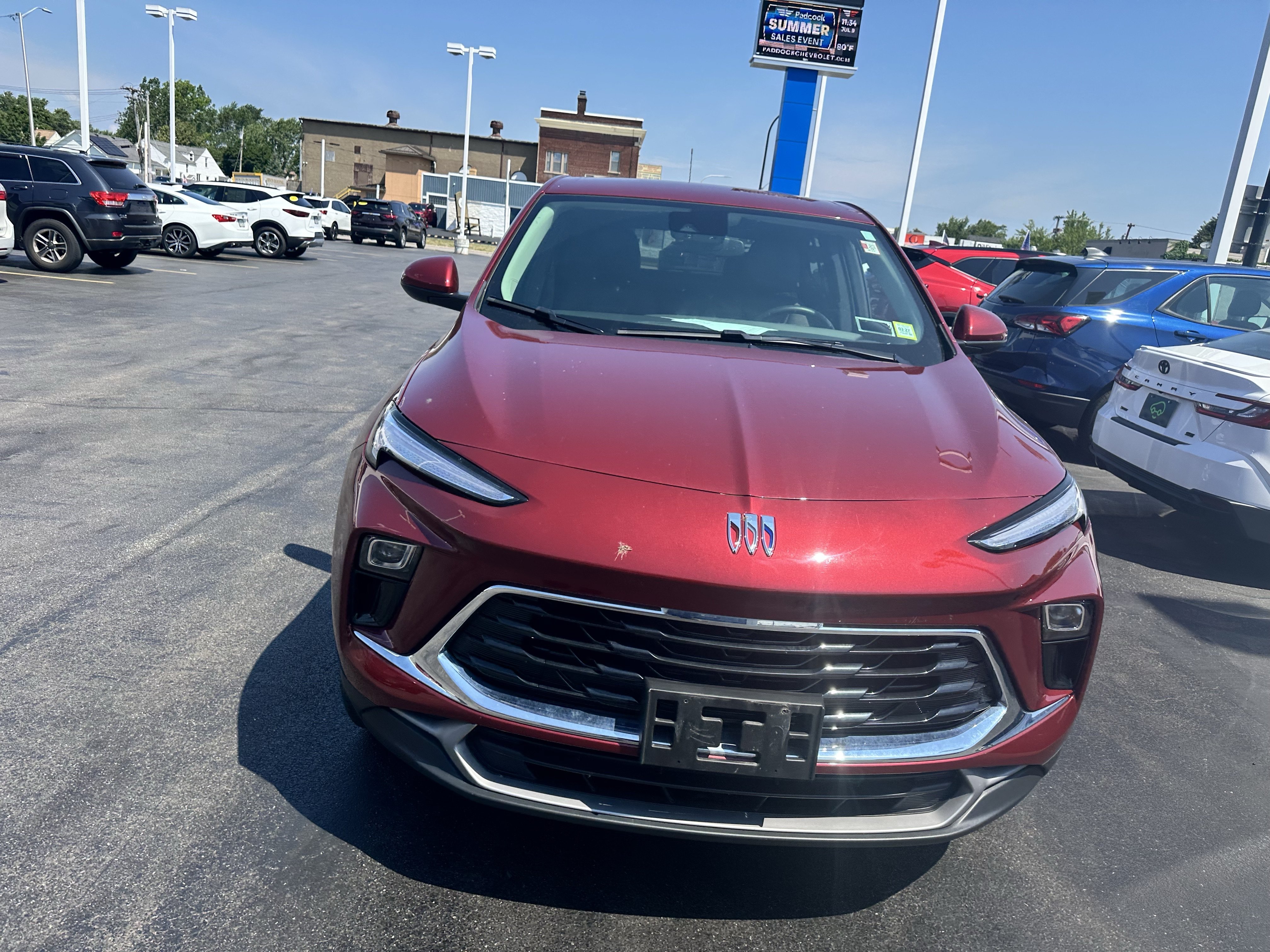 Used 2024 Cinnabar Metallic Buick Preferred image 2
