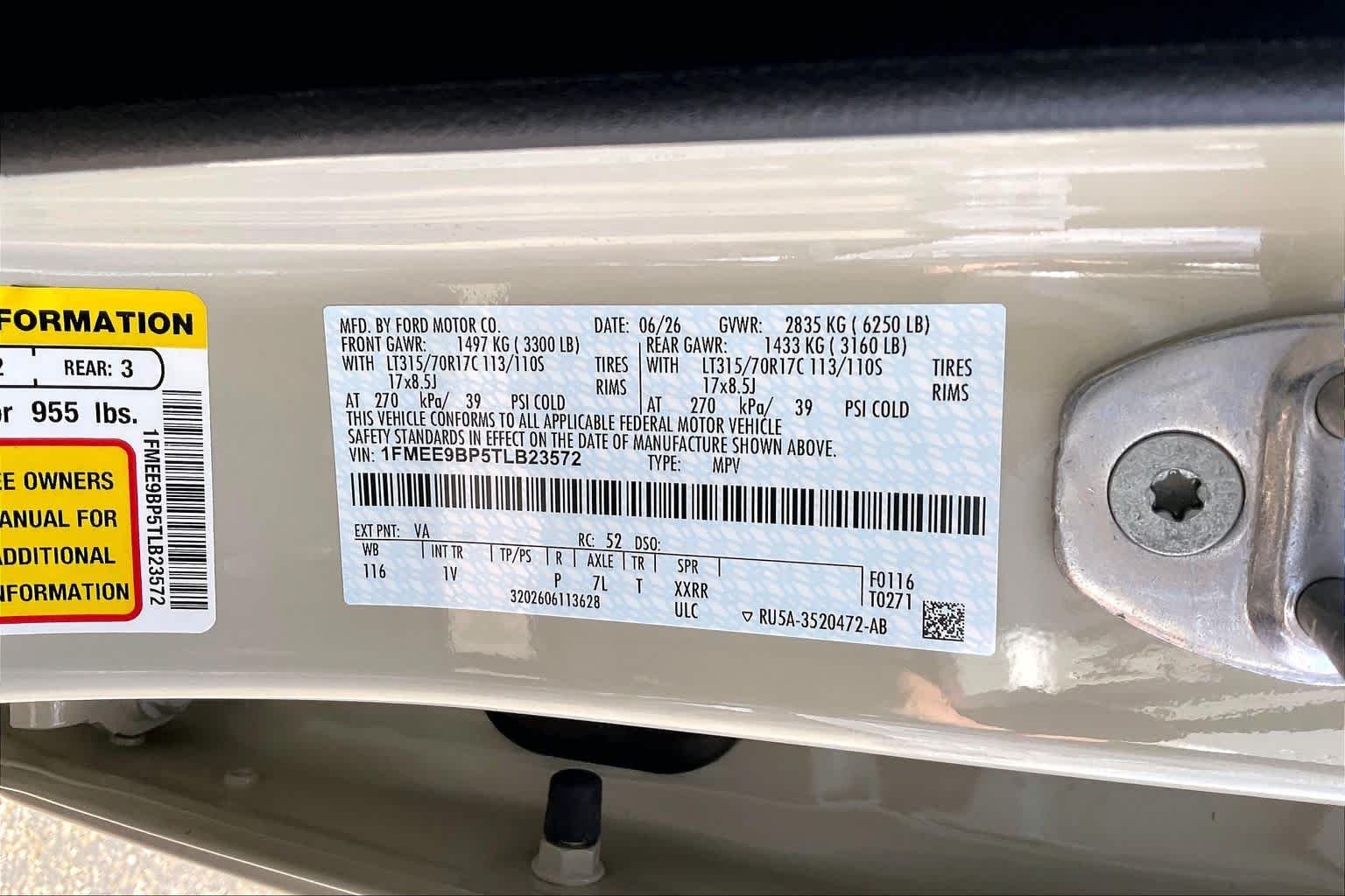 New 2026 Desert Sand Ford Badlands® image 20