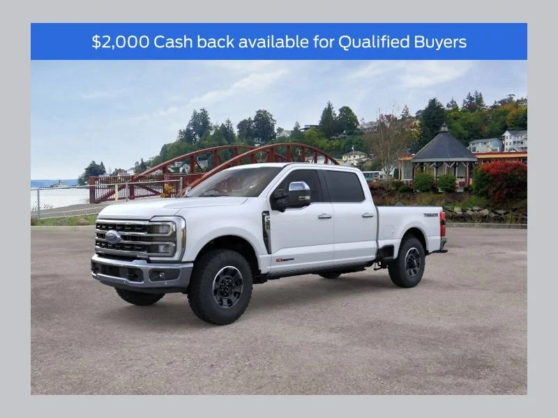 New 2026 White Ford King Ranch image 1