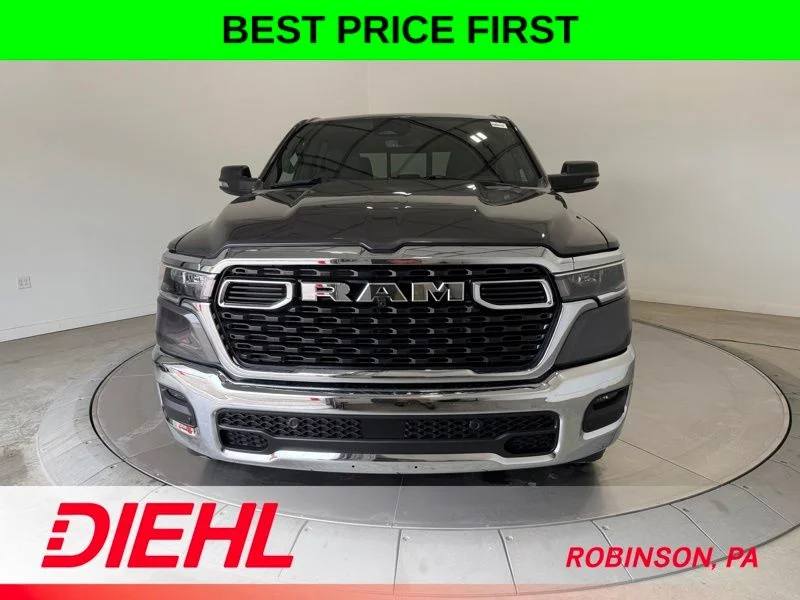 New 2026 Granite Crystal Metallic Clear-Coat Exterior Paint RAM Big Horn/Lone Star image 2