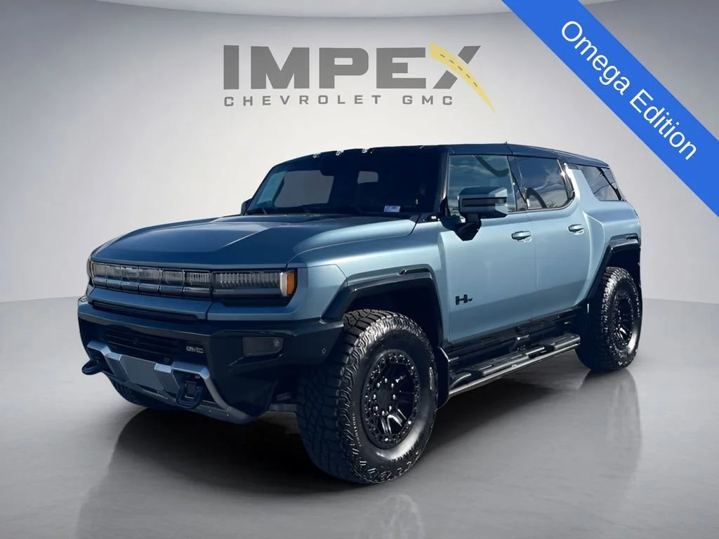 Neptune Blue Matte 2024 GMC Hummer EV SUV 3X AWD SUV / Crossover All-Wheel Drive