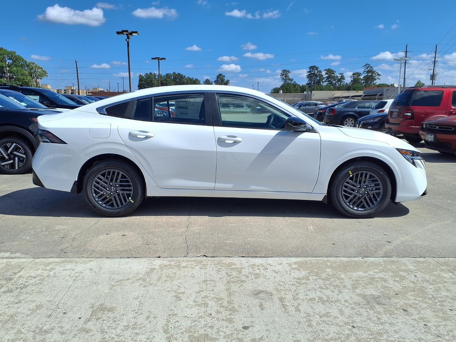 2026 Nissan Sentra SV White at Robbins Nissan