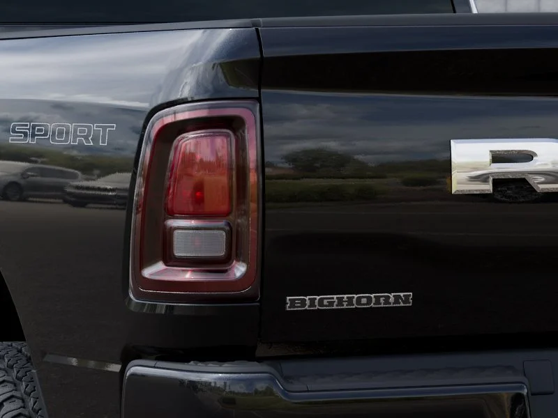 New 2027 Diamond Black Crystal Pearlcoat RAM BIG HORN image 5