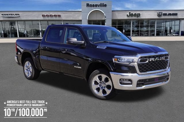 New 2026 Diamond Black Crystal Pearl-Coat Exterior Paint RAM Big Horn image 1