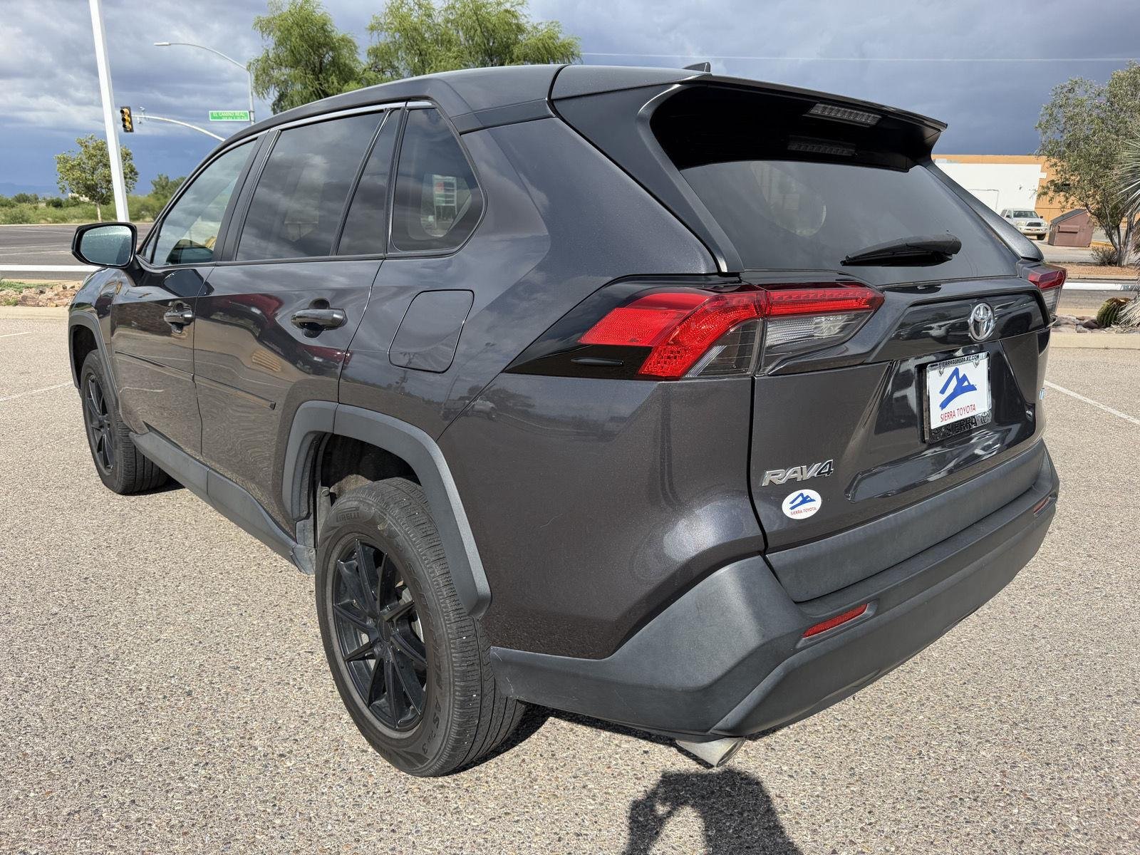 Used 2022 Magnetic Gray Metallic Toyota LE image 3