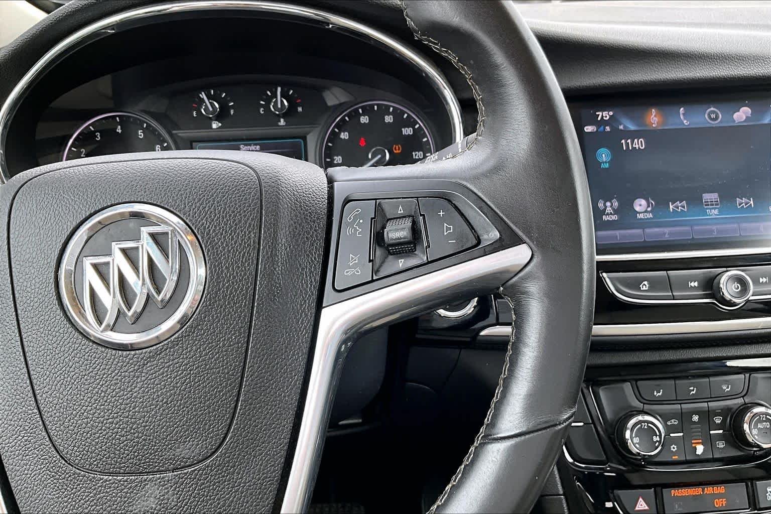 Used 2017 White Frost Tricoat Buick Preferred II image 21