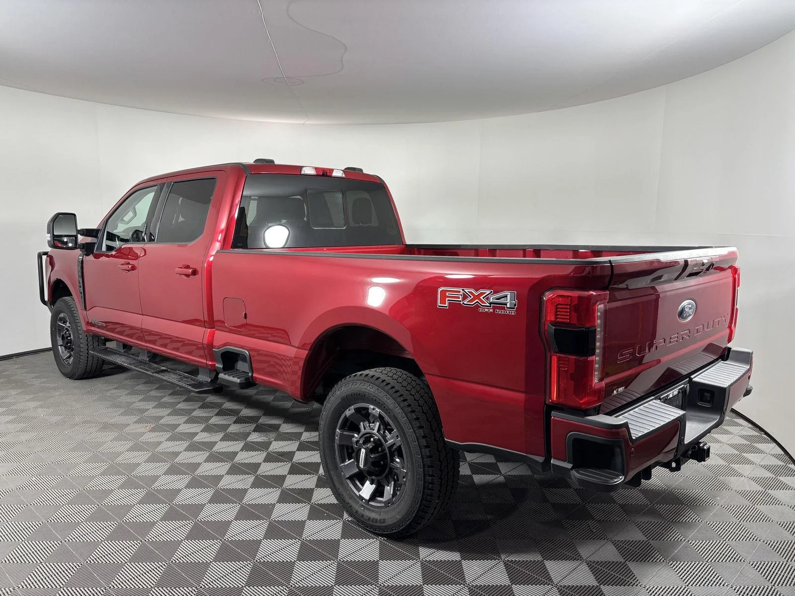 Used 2024 Rapid Red Metallic Tinted Clearcoat Ford LARIAT image 3
