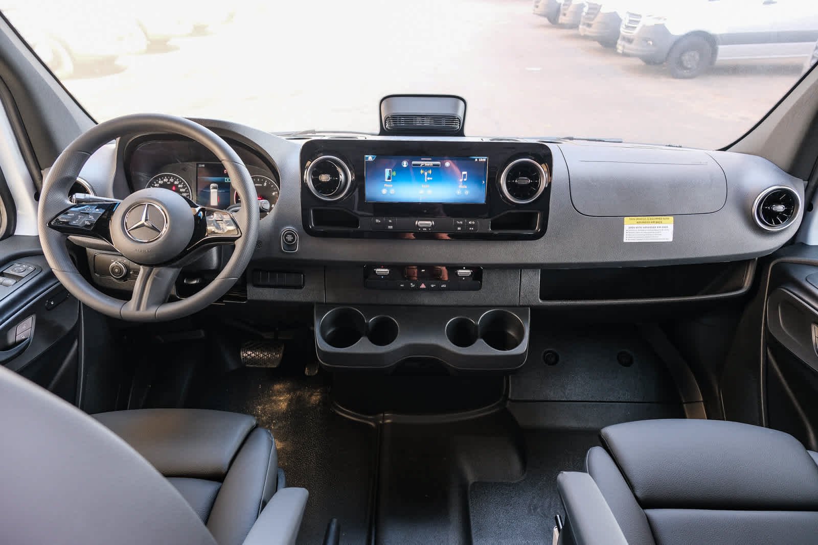New 2026 Arctic+White Mercedes-Benz Cargo 144 WB  RWD 2.0L I4 Diesel Turbocharged High image 15