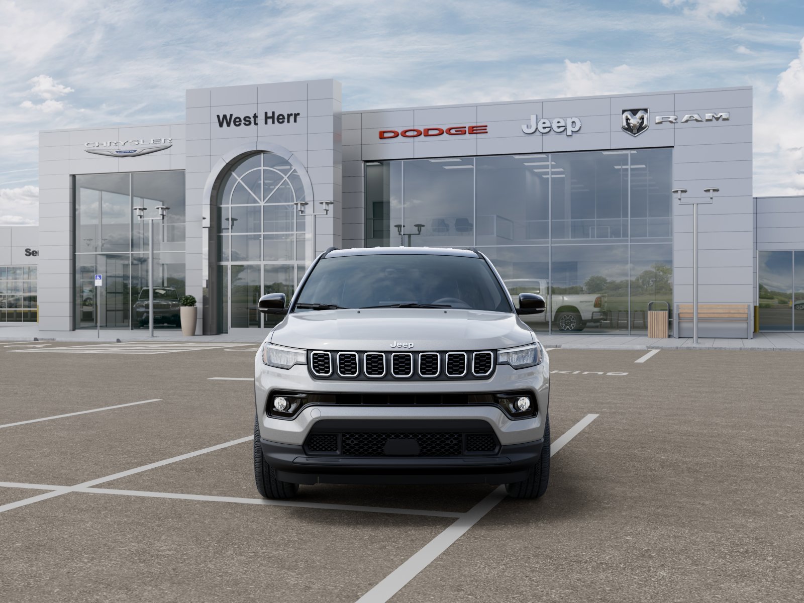 New 2026 Silver Zynith Metallic Clearcoat Jeep COMPASS LIMITED ALTITUDE 4X4 image 32