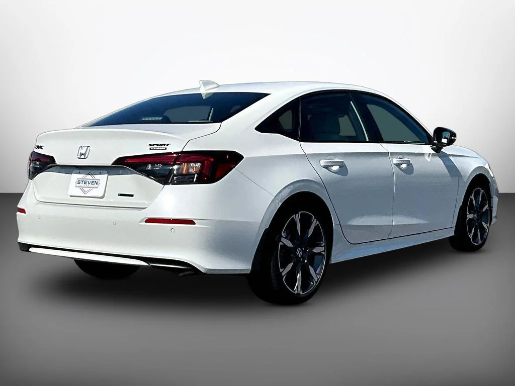 New 2026 Platinum White Pearl Honda 2WD Sport Touring Hybrid image 6