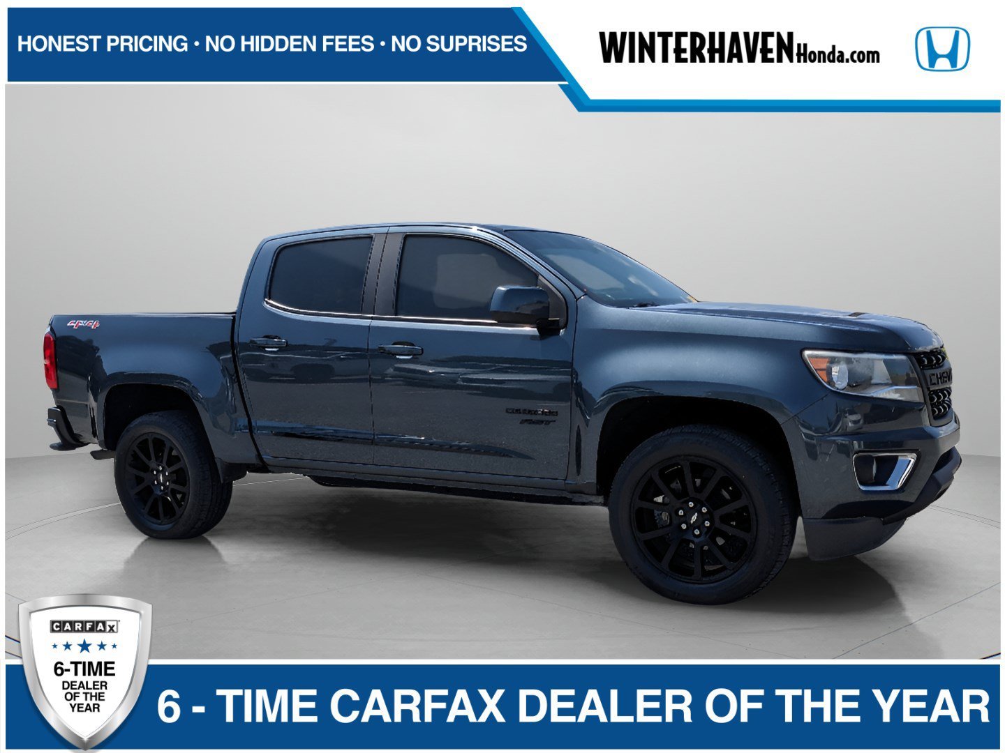 Used 2019 Shadow Gray Metallic Chevrolet 4WD LT image 1