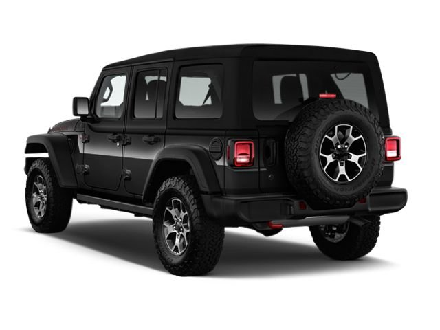 Used 2022 Black Clearcoat Jeep Unlimited Rubicon image 2