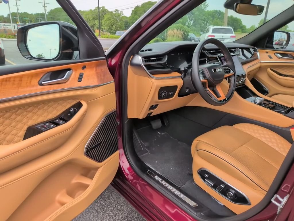 Used 2025 Red Jeep Summit Reserve image 13