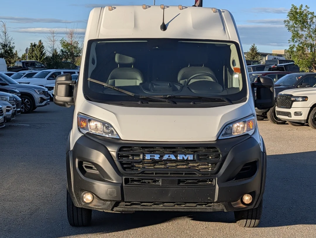 Certified Used 2025 White RAM Tradesman 136 HR - Convenience Grp - MOPAR Side Wall Paneling - Cargo Partition image 3