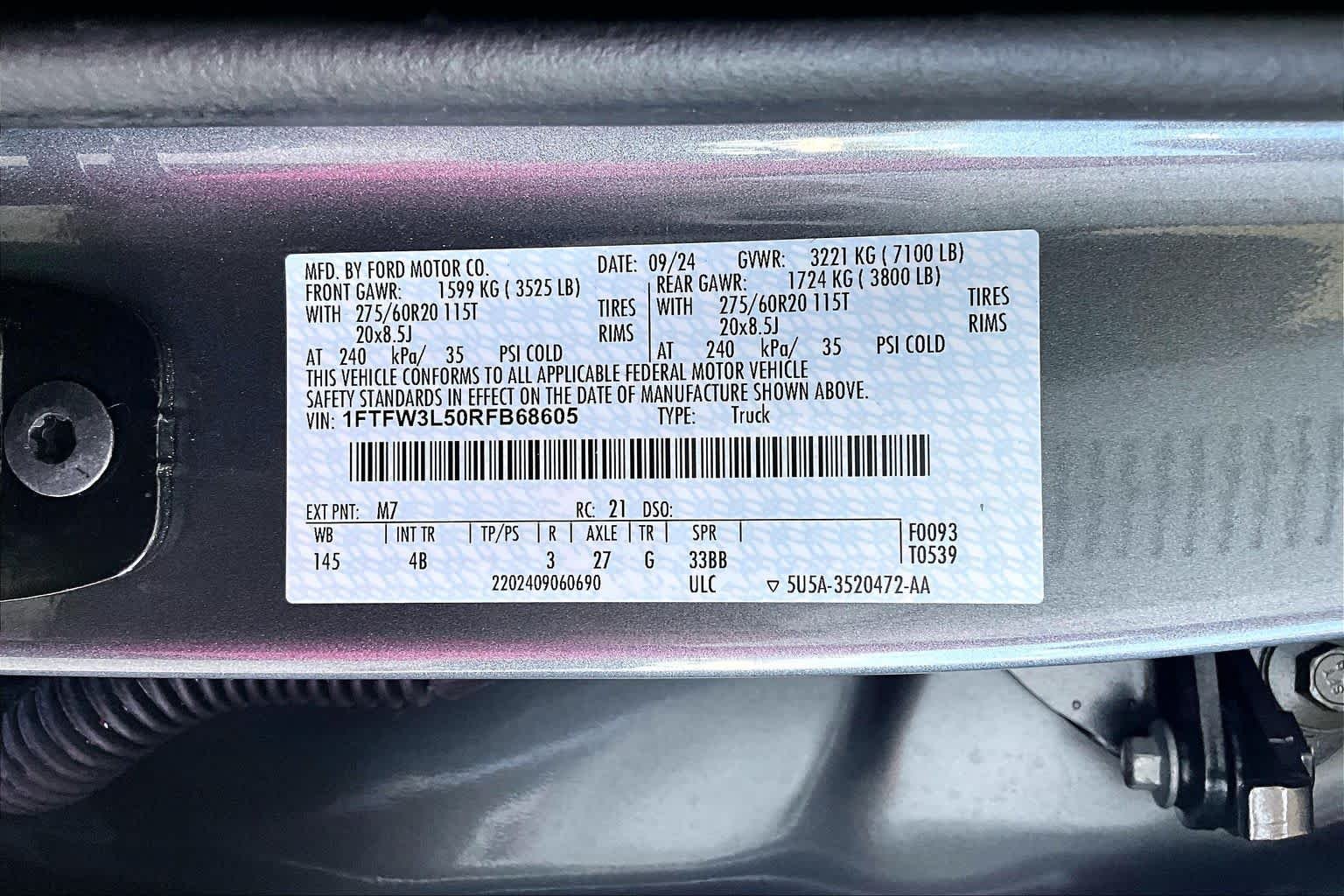 Used 2024 Carbonized Gray Ford XLT image 31
