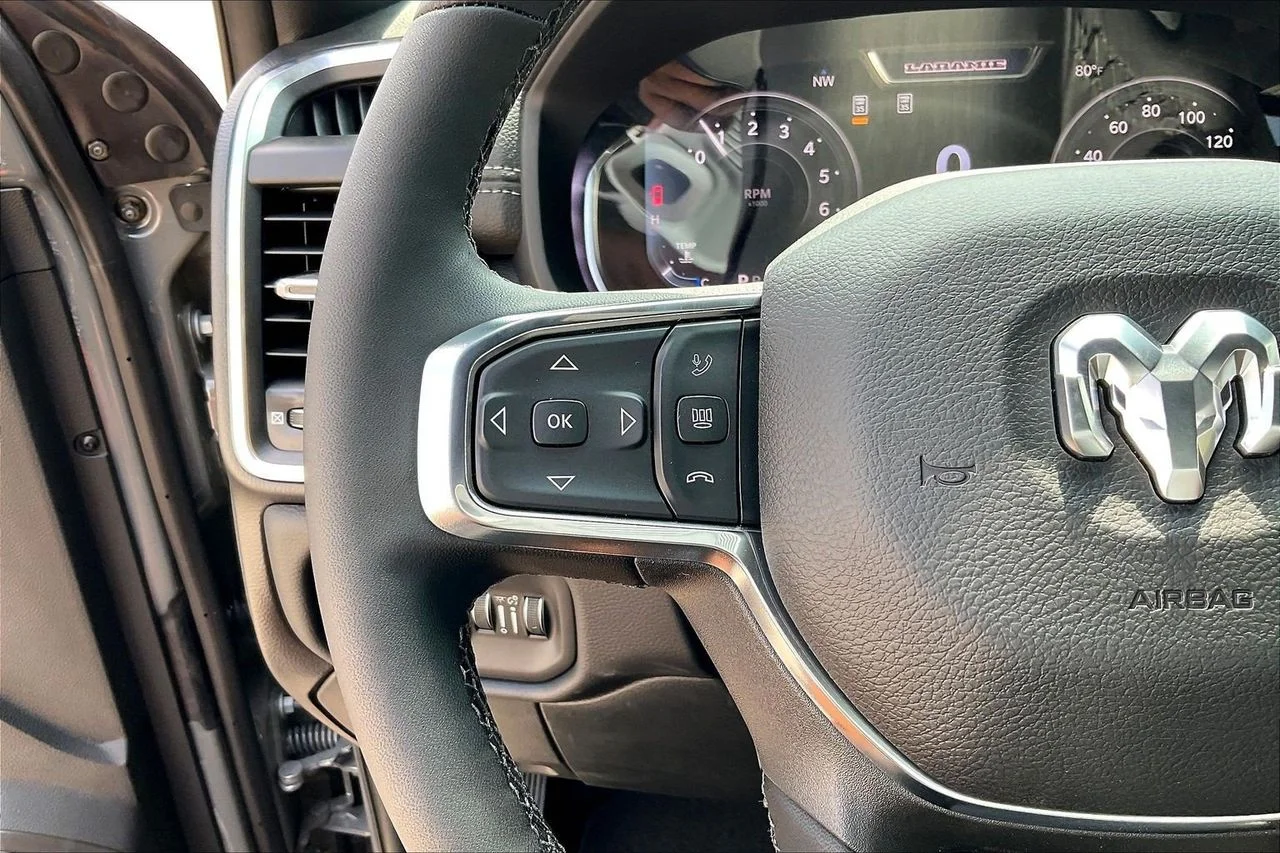 New 2027 Ceramic Gray Clear-Coat Exterior Paint RAM Laramie image 27