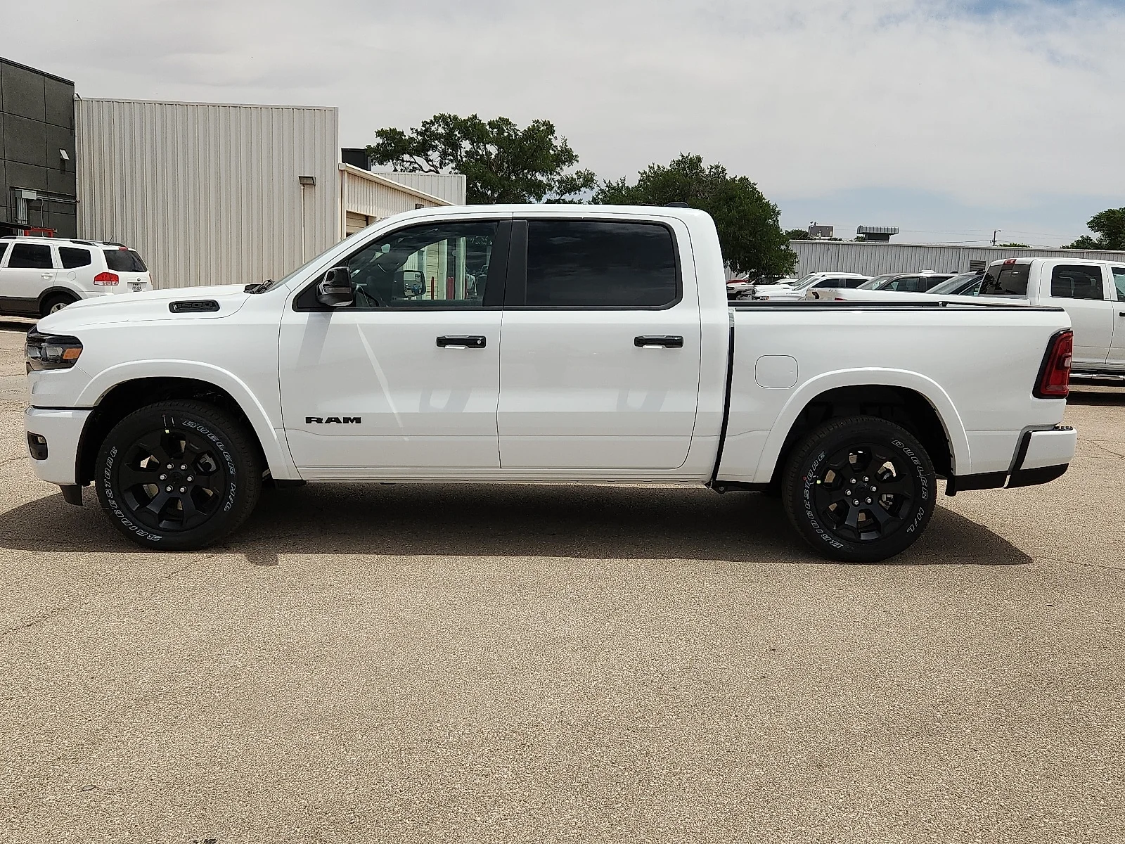 New 2026 Bright White Clear-Coat  Paint Ram LONE STAR CREW CAB 4X2 5