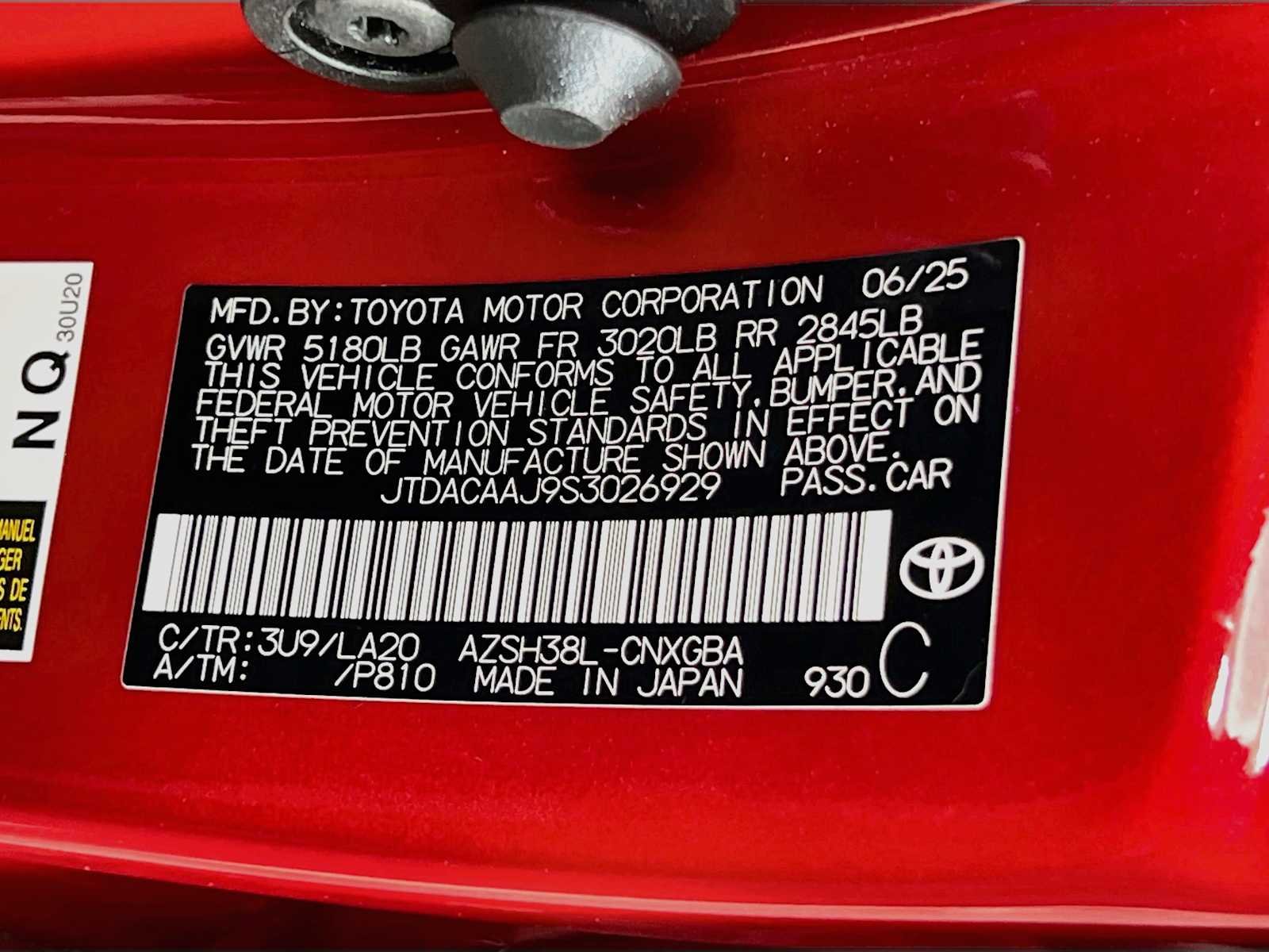Used 2025 Finish Line Red Toyota Limited image 32