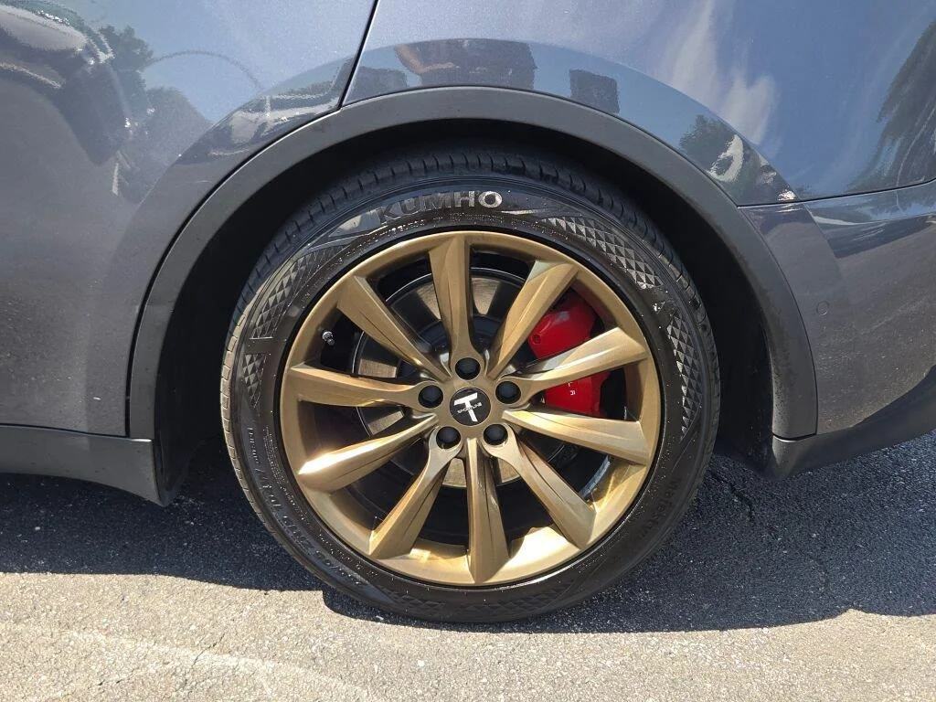 Used 2020 Gray Tesla Performance image 14