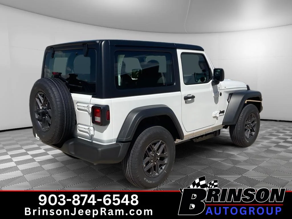 New 2026 Bright White Clear-Coat Exterior Paint Jeep Sport image 5