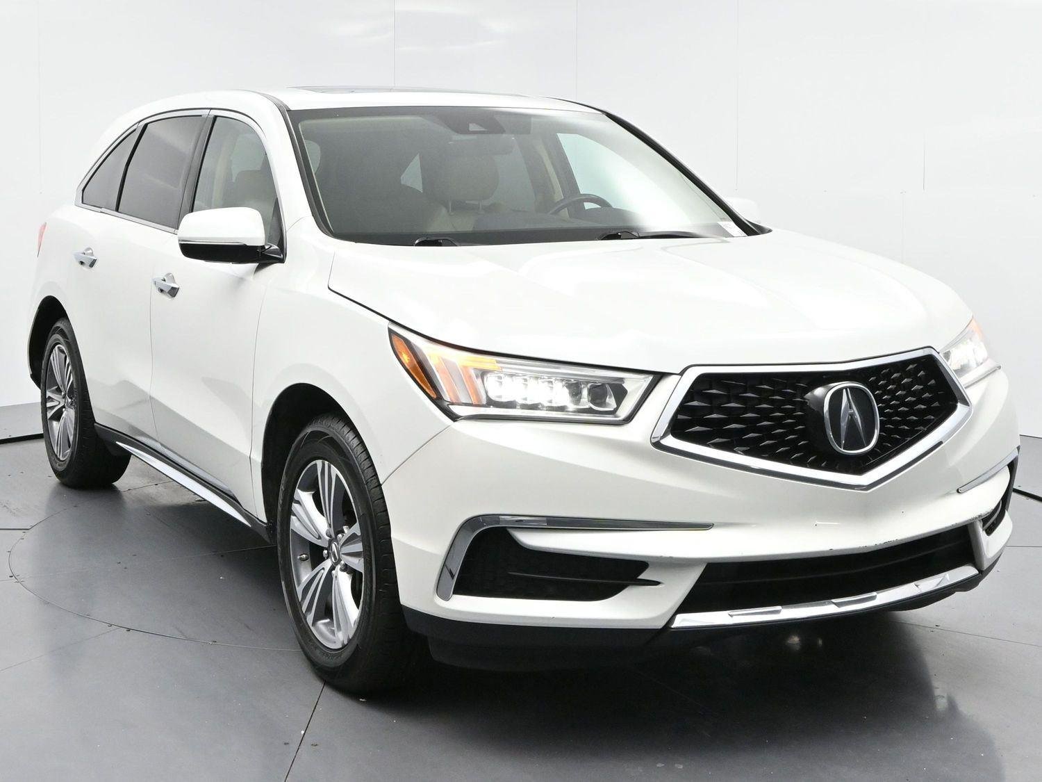 Used 2020 Platinum White Pearl Acura SH-AWD image 2