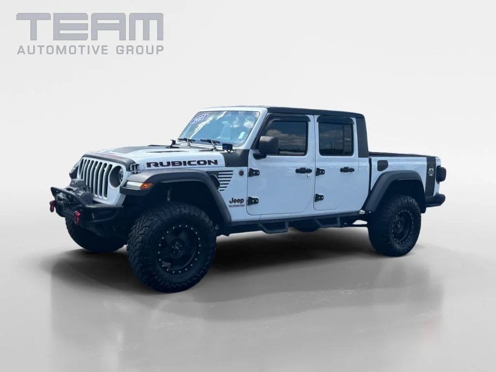 Used 2021 White Jeep Rubicon image 3