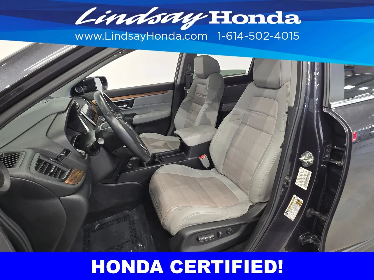 Certified Used 2019 Modern Steel Metallic Honda EX-L image 13