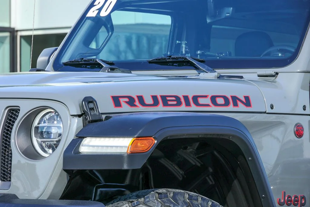 Used 2020 Gray Jeep Rubicon image 7