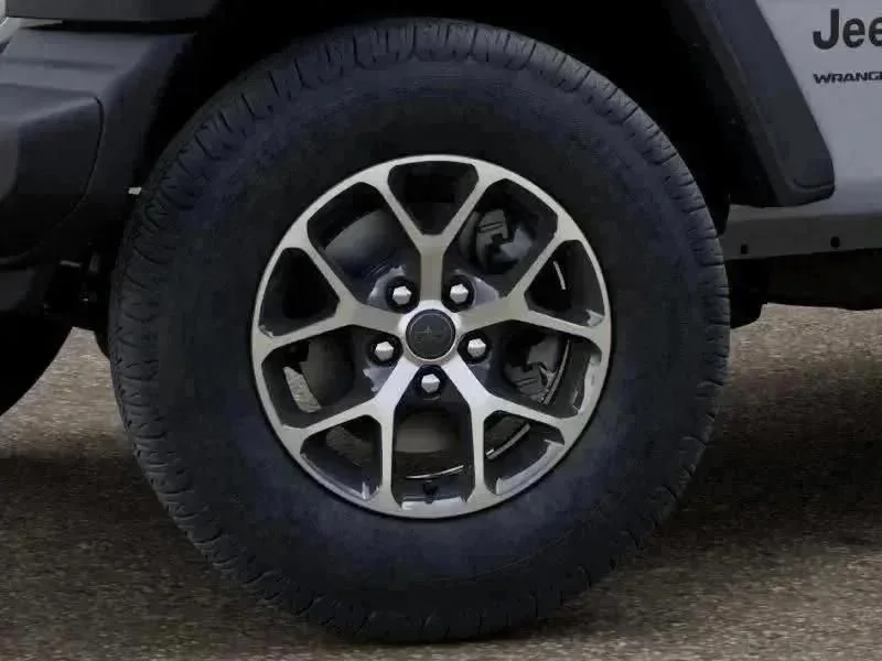 New 2026 Bright White Clear-Coat Exterior Paint Jeep Sport S image 4
