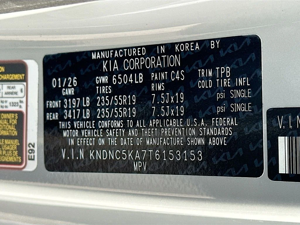 New 2026 Ceramic Silver Kia EX image 33