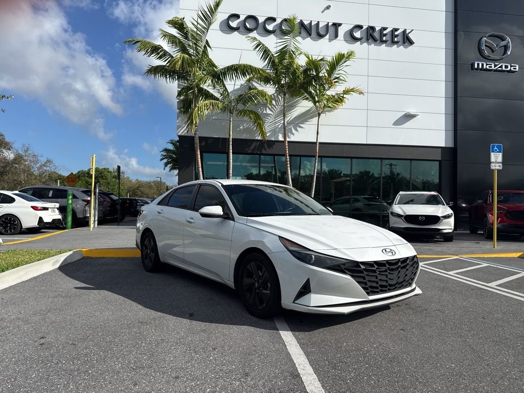 Used 2021 Hyundai Elantra SEL with VIN 5NPLM4AG8MH034491 for sale in Coconut Creek, FL