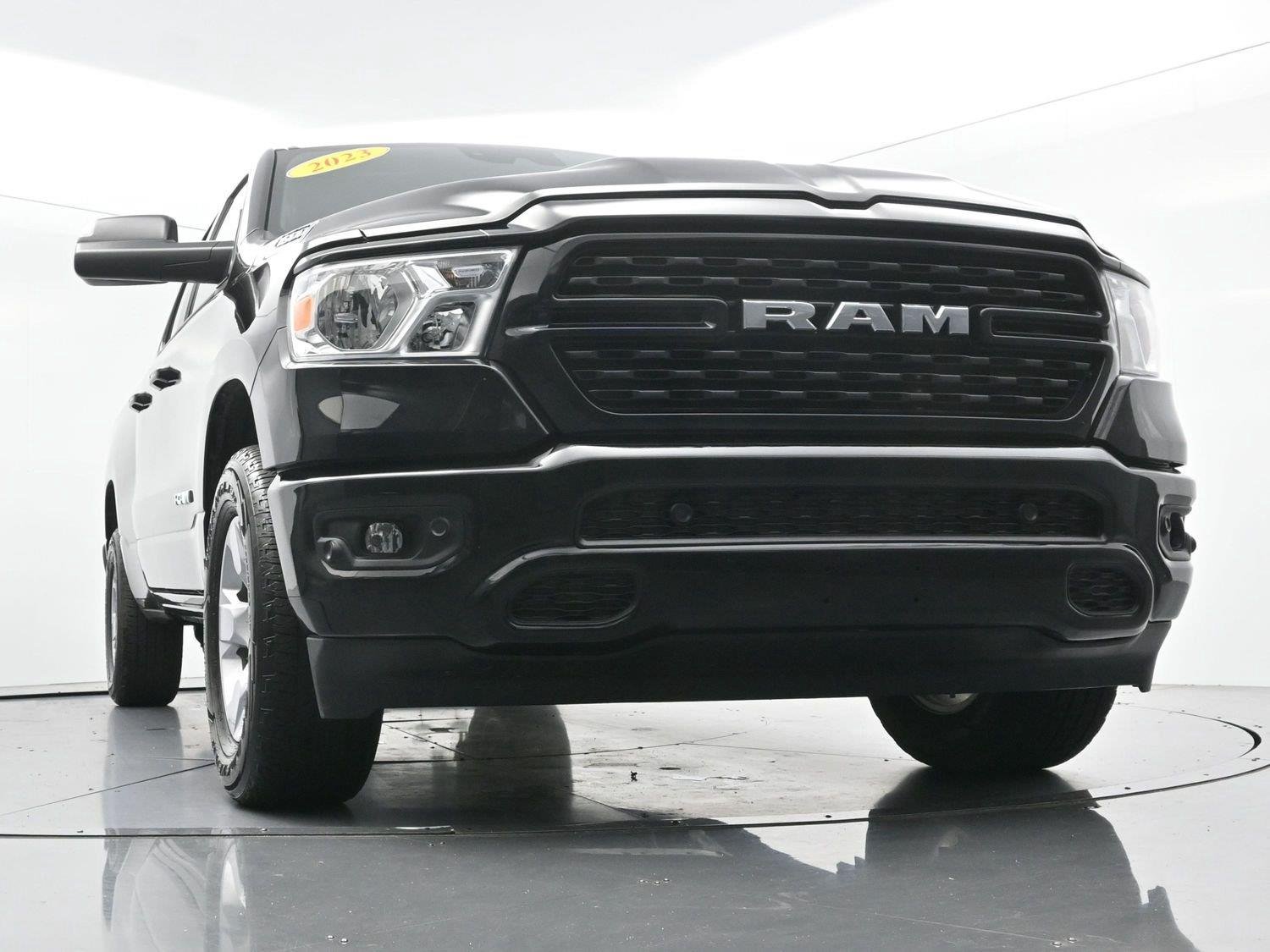 Used 2023 Diamond Black Crystal Pearlcoat Ram Big Horn image 43