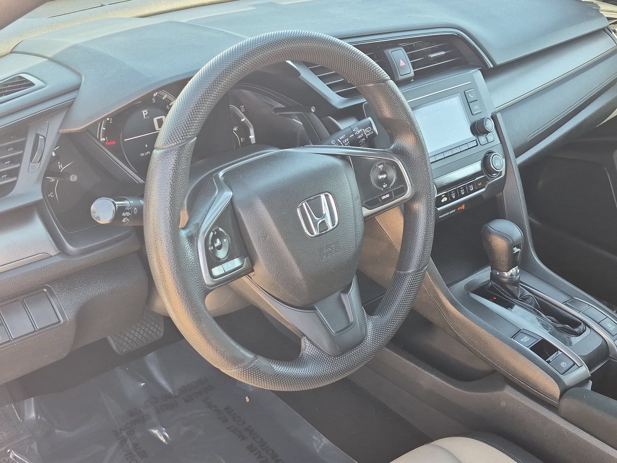 Used 2017 White Orchid Pearl Honda LX Hatchback image 10