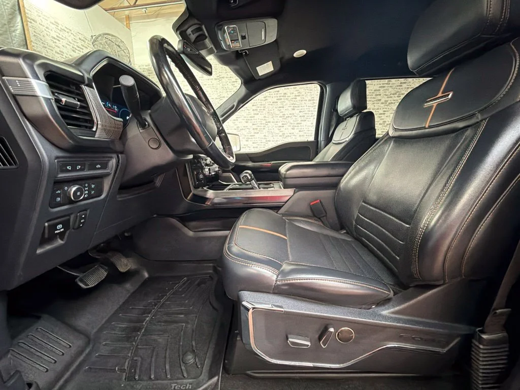 Used 2023 Antimatter Blue Metallic Ford Platinum image 29