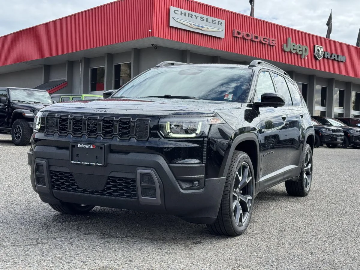 New 2026 Black Jeep Overland image 1