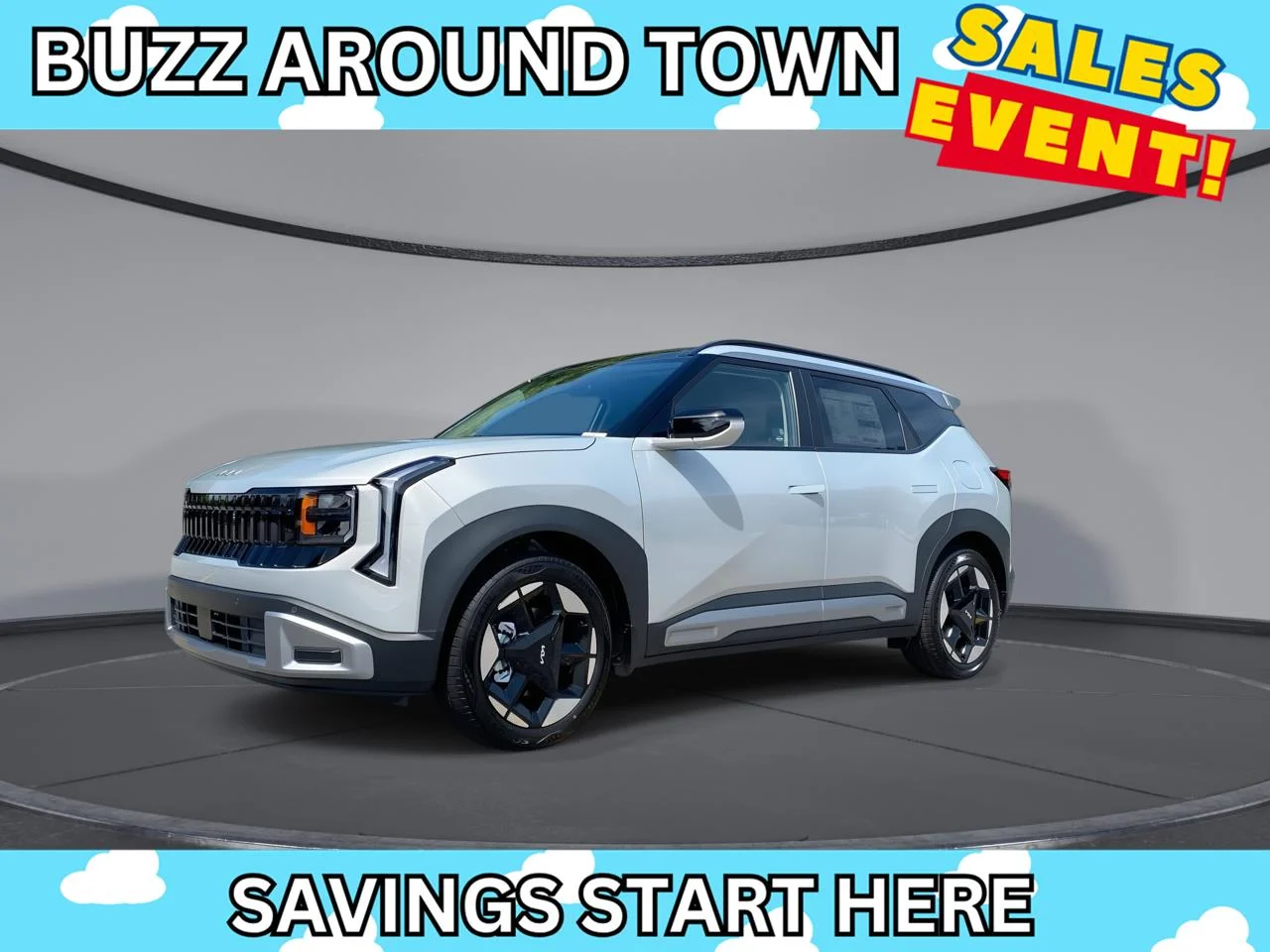 New 2027 Ivory Silver Kia EX image 4