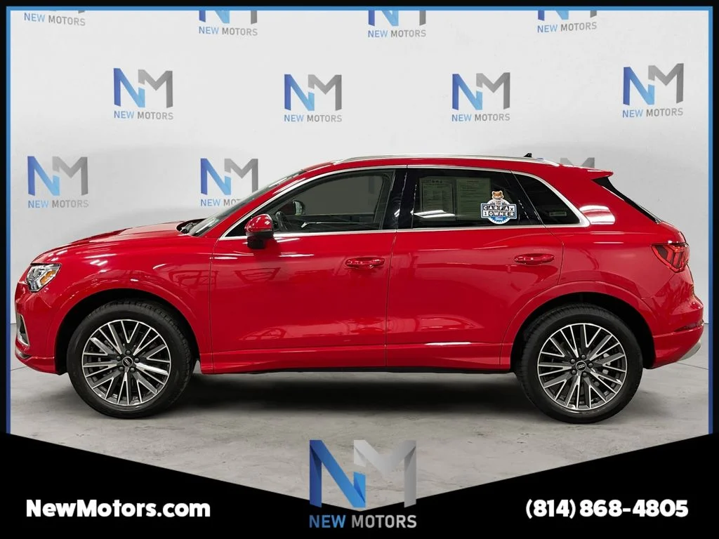 Used 2022 Tango Red Metallic Audi Premium Plus image 2